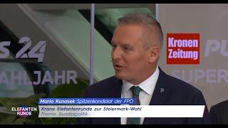 Elefantenrunde der Kronen Zeitung und von PULS 24 | 20. November 2024