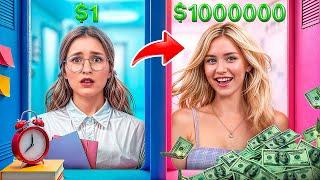 Преображение из ботанши в популярную девушку!