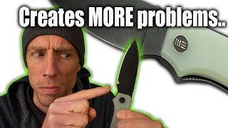 Some Knife Design Issues You Must Know - WE Knives Big Banter Knife Review