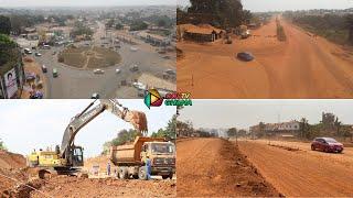 The Latest Update on Santasi Roundabout to Bekwai Roundabout in Kumasi Ghana 2025.