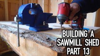 Building a Chainsaw Workbench for the Sawmill Shed