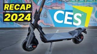 Segway’s New E-Scooters and E-Bikes are Insane! CES 2024 Recap