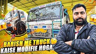 Barish Me Truck Kaise Modifie Hoga ?? Punjab Me Trolley Kitna Ka Aata Hai ?? #Vlog