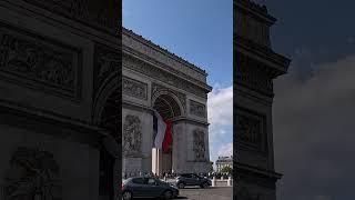 Paris - Arc de Triomphe #triumphalarch#paris#france #shorts #shortvideo