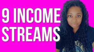 9 income streams in 2021
