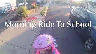 Bobike Morning Ride To School