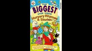 The Biggest Ever Nursery Rhymes and Stories Video (1994 UK VHS)