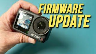 DJI Osmo Action 4 Firmware Update bringt gravierender Verbesserung Firmware v01.04.05.10 im Detail