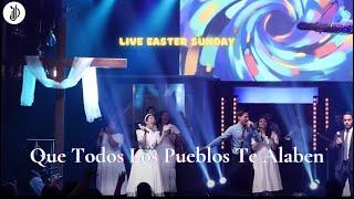Que Todos Los Pueblos Te Alaben (Marco Barrientos) - Jonathan Santana | Servicio de Pascua  en Vivo