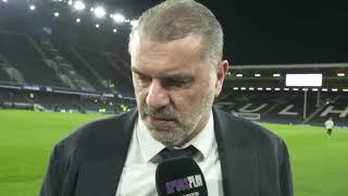 Ange Postecoglou’s post-match interview after disappointing defeat to Fulham