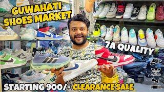 Guwahati Shoes Market 7A Quality Clearance Sale Starting 900 only LUUTLO 