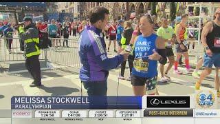 Paralympian, Veteran Melissa Stockwell Finishes Boston Marathon