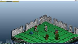 Voxel Tactics - camera movements and wall animations