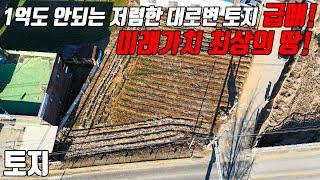 (매물번호10409) 아산토지 1억도 안되는 저렴한 대로변 토지! 급매! 미래가치 최상의 땅! #천안아산토지 #아산토지 #급매 #토지매매