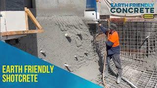 Wagners Earth Friendly Shotcrete |  The World’s First ZERO-Cement Shotcrete