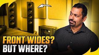 Front Wide Speakers: The Best Placement for Your Dolby Atmos Home Theater Setup! 9.1.6