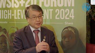 WSIS +20 FORUM HIGH-LEVEL EVENT 2024 INTERVIEW with Seizo Onoe