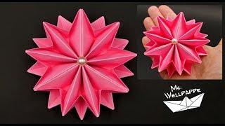 How to make paper stars and snowflakes - paper folding - christmas crafts