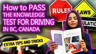 How to pass the knowledge test for driving in BC, Canada| Tips & tricks to pass written driving test