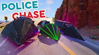 Police chase through the scenic landscapes of Utah! ️ Chase or evade? in BeamNG Drive