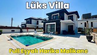 Lüks Villa Turu Harika Konumda 400 m2 Arsa İçinde Full Eşyalı Malikane E-689