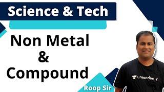 Non metal & Compound | Science & Tech | Roop Sir | Unacademy MPPSC & VYAPAM