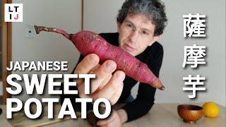 Satsumaimo (Japanese sweet potato). Healthy and easy to prepare at home + Japanese snacks tasting.