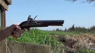 Military Heritage's British Light Dragoon Pistol - Test Firing