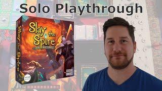 Slay The Spire - Das Brettspiel - Regeln + Solo Playthrough - Eiserne - Akt 1