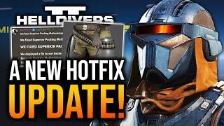 Helldivers 2 - NEW Hotfix Update, Warbond Leak & Illuminate!