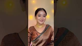 বিয়েবাড়ির সাজ | Request Wedding Guest Makeup Tutorial  #shorts ##makeuptutorial