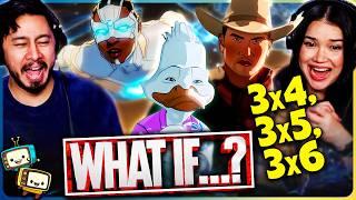 WHAT IF...? 3x4, 3x5 and 3x6 REACTION! | Marvel | Disney+