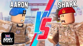 [ROBLOX] Which British Army Is Better? (Aaron VS Shark)