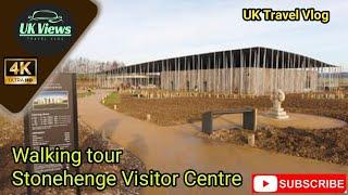 UK  | Stonehenge Visitor Centre | Walking Tour | 4K UHD Video vlog