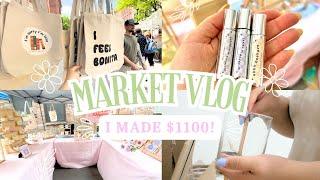 MARKET VLOG  Launched 2 New Products, Upgraded My Displays, Double Popup Weekend , ASMR Crafting