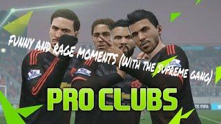 FIFA 19 FUNNY AND RAGE MOMENTS / PRO CLUBS