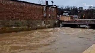 Floods hit Tennessee, Kentucky and Virginia after heavy rain, tornado watch in eastern US