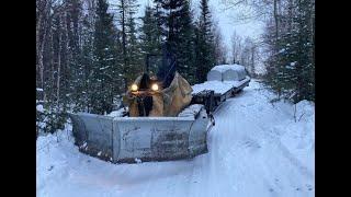 Test Run on South Trail with Both Winter Freighting Sleighs Feb 21 2024