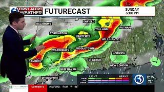 FORECAST: Humidity ticks up; chance for storms on Sunday