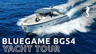 NEW WORLD PREMIERE Bluegame BG54 motor yacht for sale | Motor yacht walkthrough - Lengers Yachts