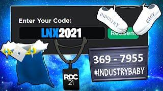 *NEW* ALL WORKING PROMO CODES ON ROBLOX AND FREE ITEMS 2021!