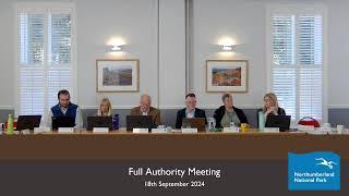 Full Authority Meeting - 18 September 2024