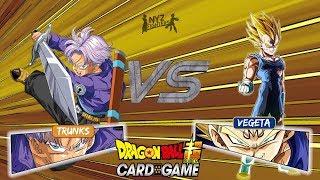 [DBS BATTLE] Trunks VS Vegeta Dragon Ball Super Card Game NYZ Fighters