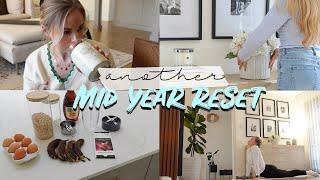 MID YEAR RESET: Fridge Clean, Banana Bread, Living Room Reset, Candle Organization & Vlog