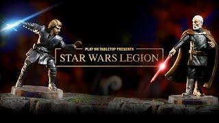 Republic vs Separatist.  Battle In the Jungle! - Star Wars Legion Battle