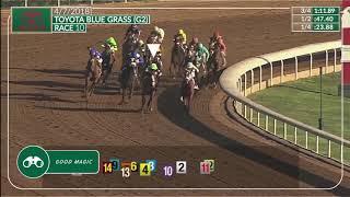 Kurt Becker with the Call: Toyota Blue Grass (G2)