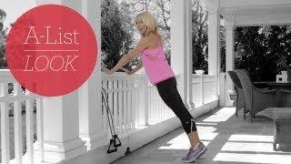 Pump It on the Patio Workout | A-List Look With Valerie Waters