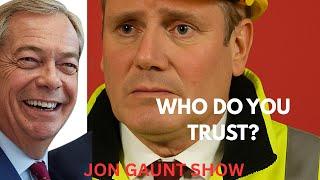Starmer vs Farage: Who Do You Trust More? | Reform Surge, Labour Wobbles