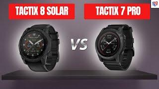 Garmin Tactix 8 Solar VS Garmin Tactix 7 Solar