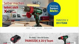 Parkside X 20 V Team from Lild by Work smart 4u